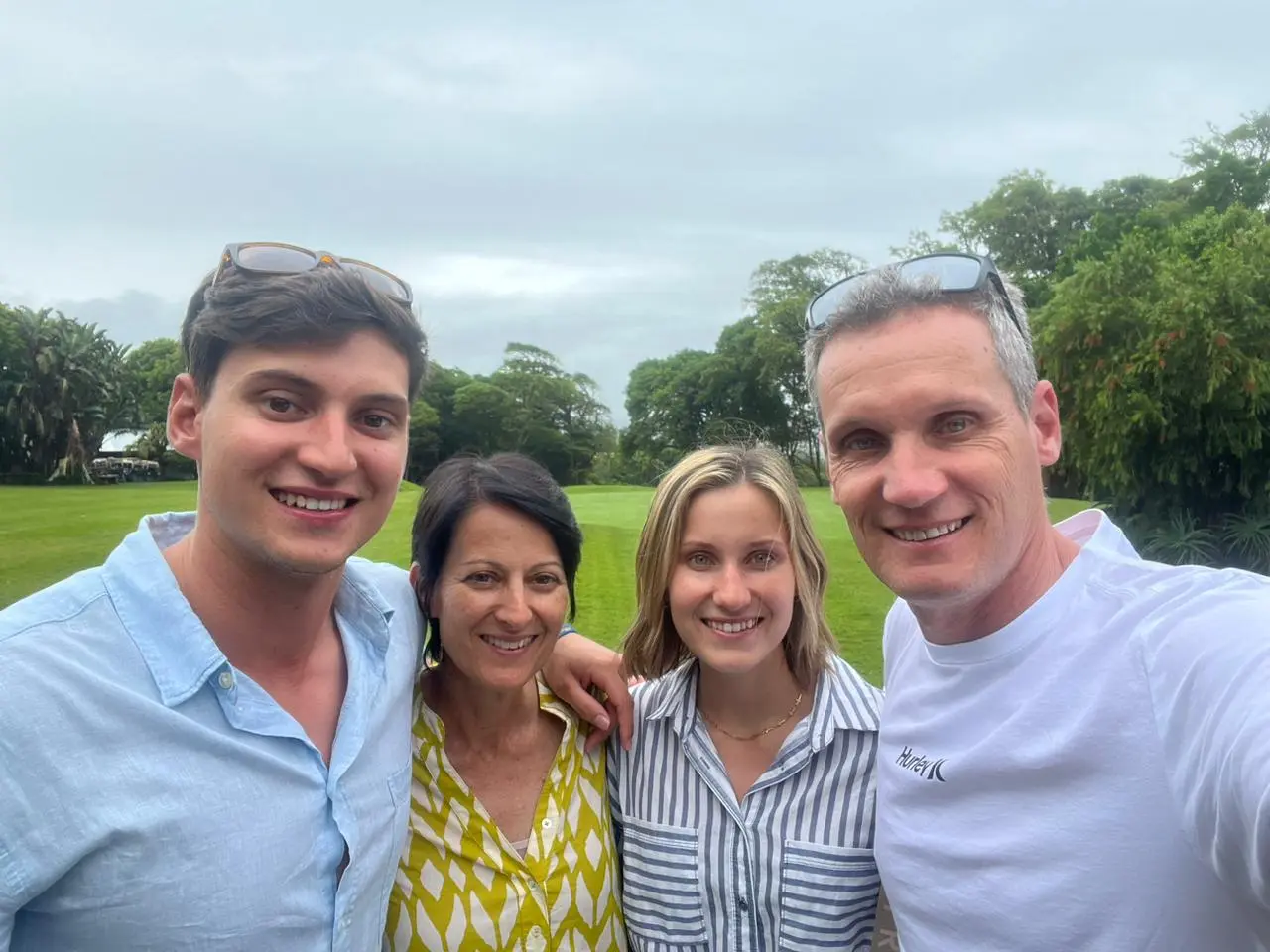 Allister van Schoor & his family