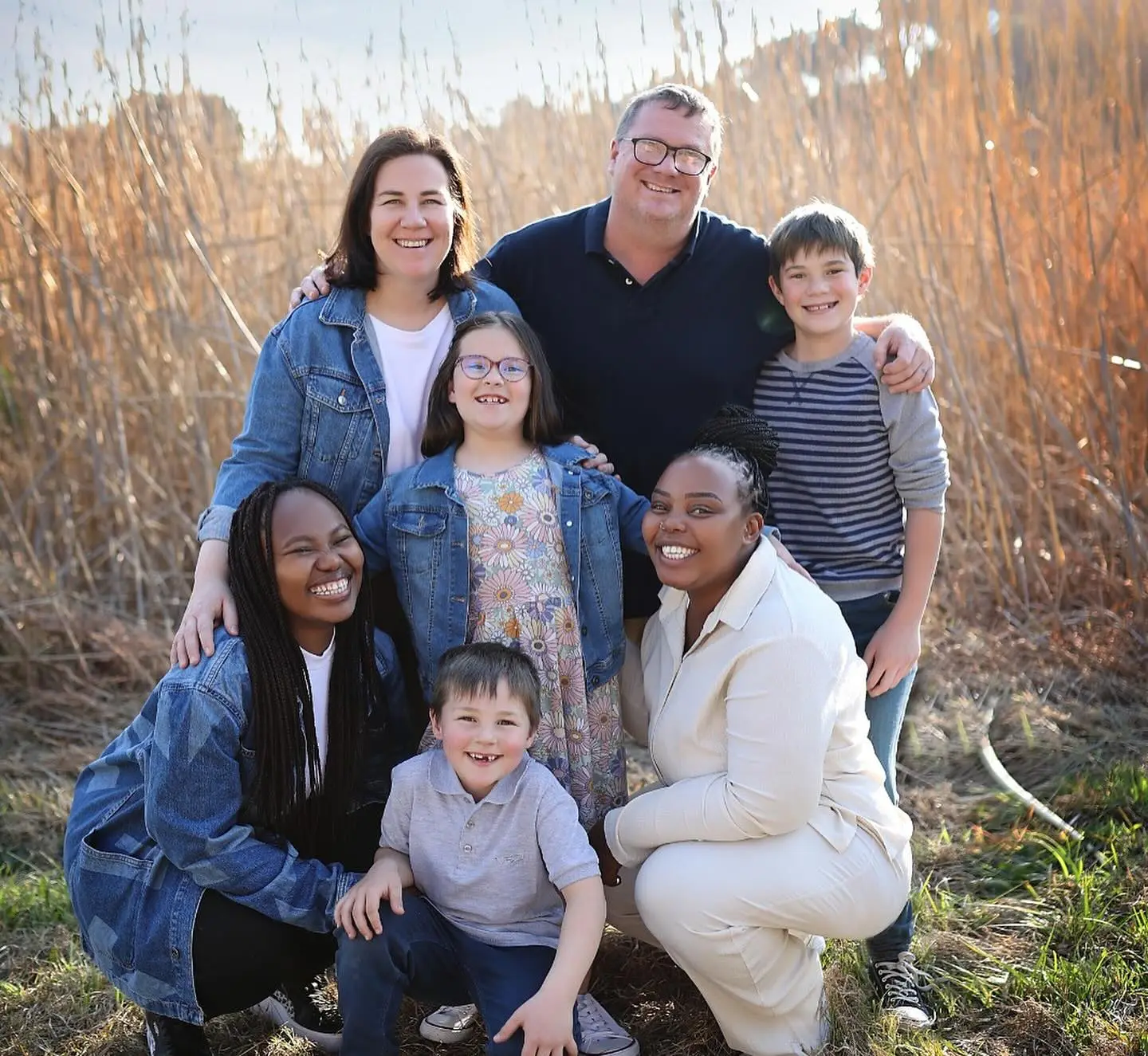 Michael Watson & his family